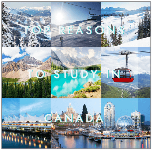 Top reasons to study in Canada Top reasons to study in Canada