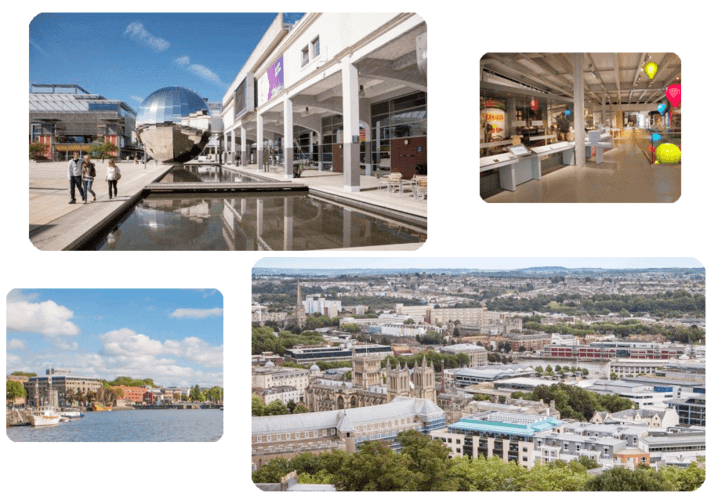 Tourist sites in Bristol UK Tourist sites in Bristol UK